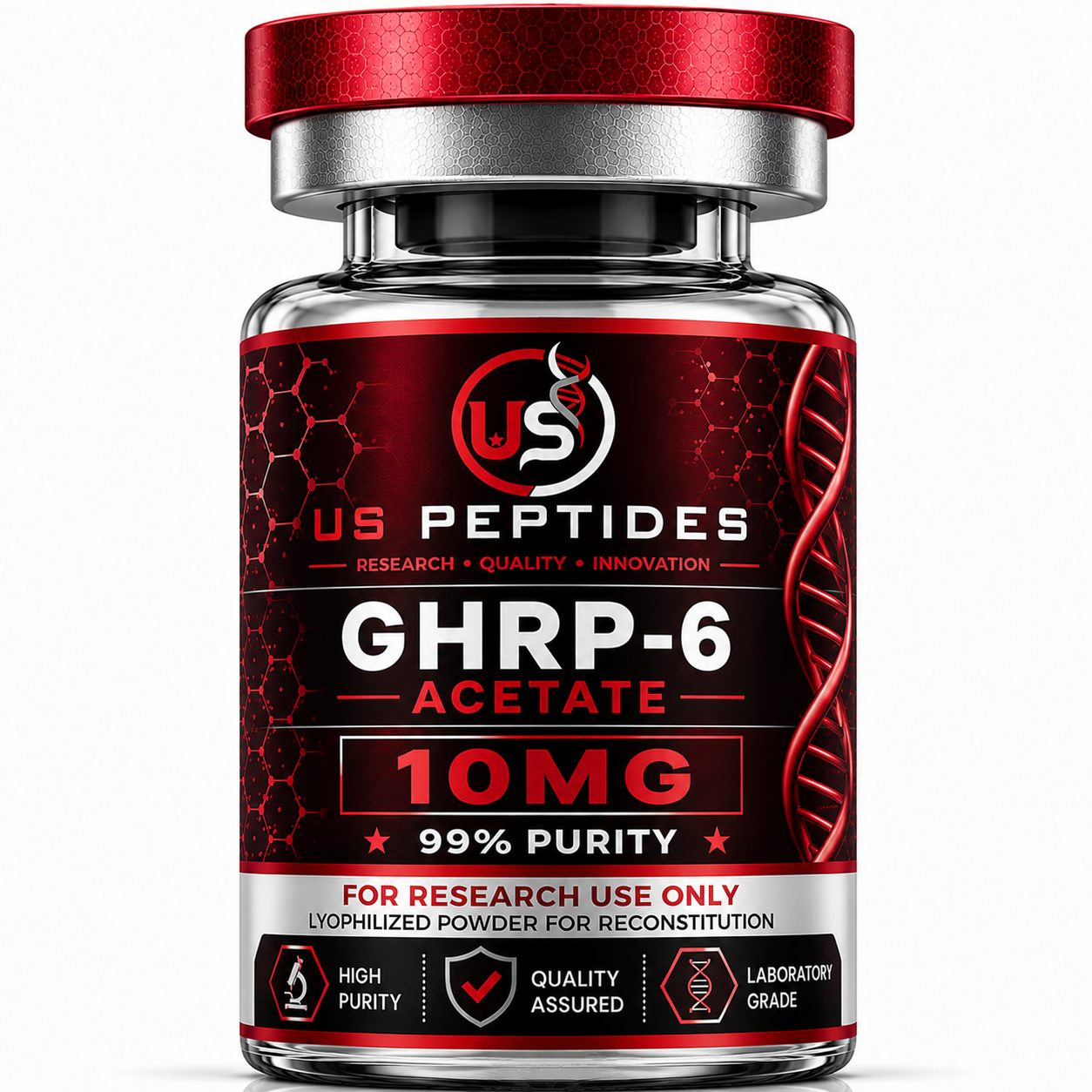 GHRP-6 Acetate 5mg / 10mg